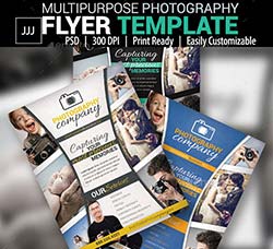 婚纱摄影公司业务传单模板：Photography Business Flyer 14